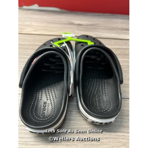 6516 - CHILDRENS NEW CROCS - BLACK - C10 / H65