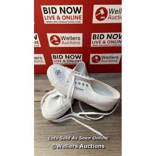 6551 - LADIES NEW SUPERGA TRAINERS - UK 6  / G4