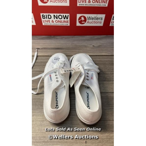 6551 - LADIES NEW SUPERGA TRAINERS - UK 6  / G4