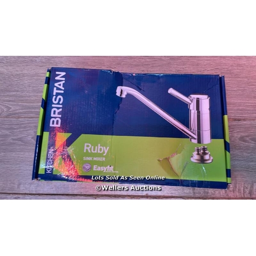 6903 - BRISTAN RU SNK EF C RUBY EASYFIT KITCHEN SINK MIXER TAP WITH SWIVEL SPOUT, CHROME / A33