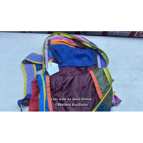 7002 - COTOPAXI BAG BATAC 16L BACKPACK OS DEL DIA / APPEARS NEW & UNWORN / SEE IMAGES FOR DETAILS / T49