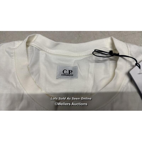 7025 - CP COMPANY TEE SHORT SLEEVE FRONT LOGO BACK GRAPHIC / XL / RRP: �125 / APPEARS NEW & UNWORN / SEE IM... 