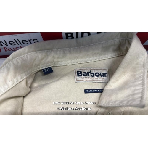 7032 - BARBOUR SHIRT LONG SLEEVE BENTHAM DOUBLE POCKET / L / APPEARS NEW & UNWORN / SEE IMAGES FOR DETAILS ... 