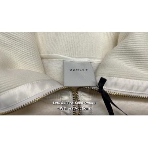 7041 - VARLEY P PARNEL HALF ZIP FLEECE SMALL EGRET / RRP: �134 / APPEARS NEW & UNWORN / SEE IMAGES FOR DETA... 