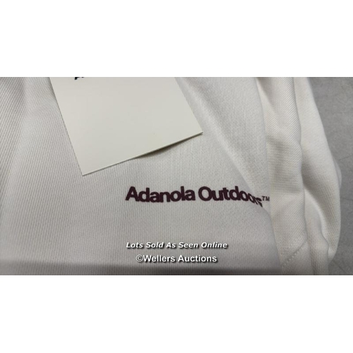 7042 - ADANOLA TRAIL OVERSIZED HOODIE XS SAND / APPEARS NEW & UNWORN / SEE IMAGES FOR DETAILS / T50