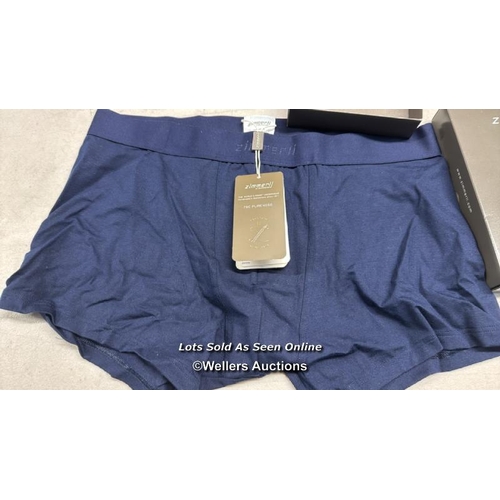 7124 - ZIMMERLI BOXER BRIEF PURENESS WAIST BAND / XL / RRP: �79 / APPEARS NEW & UNWORN / SEE IMAGES FOR DET... 