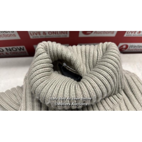 7216 - FEAR OF GOD ESSENTIALS KNIT ROLL NECK / M / SEAL / RRP: �45 / APPEARS NEW & UNWORN / SEE IMAGES FOR ... 