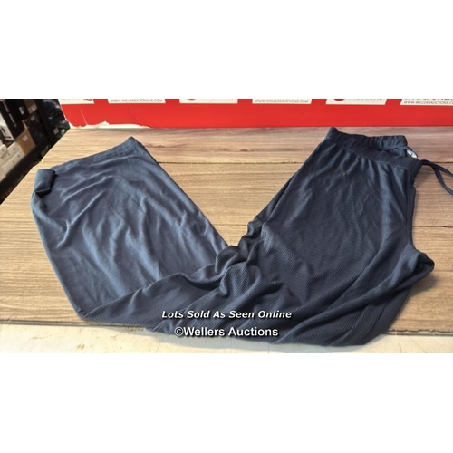 7251 - SKIMS SOFT LOUNGE RIB SLEEP BOTTOMS / S / NAVY / APPEARS NEW & UNWORN / SEE IMAGES FOR DETAILS / G44