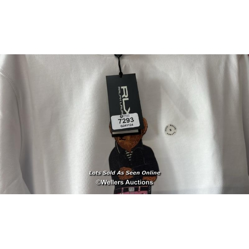 7293 - RLX RALPH LAUREN SWEATS GOLF LARGE BEAR CREW SWEATER / S / RRP: �199 / APPEARS NEW & UNWORN / SEE IM... 