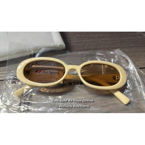 7396 - LE SPECS OUTTA LOVE SUNGLASS / TOFFEE TORT / RRP: �65 / APPEARS NEW & UNWORN / SEE IMAGES FOR DETAIL... 