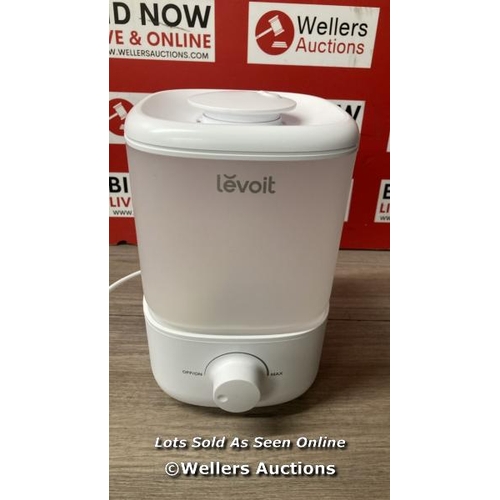 8506 - LEVOIT TOP FILL HUMIDIFIER FOR BEDROOM, 2.5L TANK FOR LARGE ROOM, EASY TO FILL & CLEAN, 26DB QUIET C... 