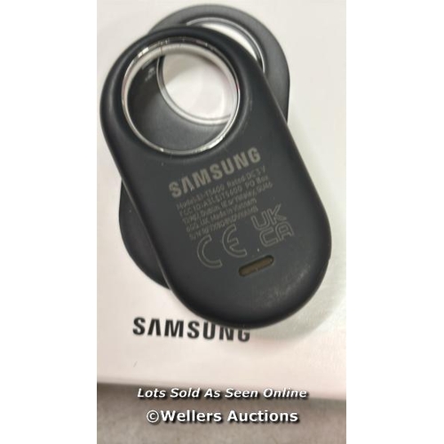 8607 - SAMSUNG GALAXY SMARTTAG2 BLUETOOTH TRACKER (1 PACK), COMPASS VIEW AR, FIND LOST MODE, BLACK / MINIMA... 