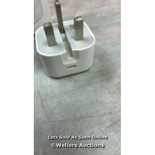 8613 - APPLE 20W USB-C POWER ADAPTER(2024) / MINIMAL SIGNS OF USE - SEE IMAGES FOR CONDITION GUIDE / E38 [C... 