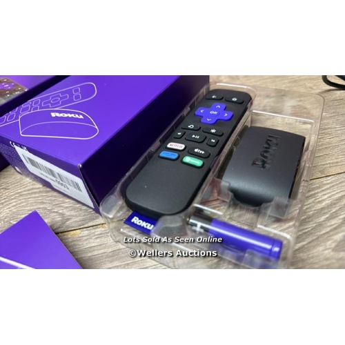 8655 - ROKU EXPRESS (NEW, 2023) HD STREAMING DEVICE WITH HIGH-SPEED HDMI CABLE AND STANDARD REMOTE (NO TV C... 