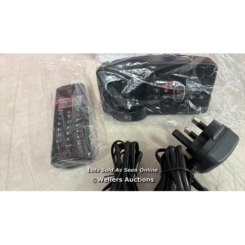 8712 - BT HOME PHONE WITH NUISANCE CALL BLOCKING AND ANSWER MACHINE (SINGLE HANDSET PACK) / APPEARS NEW / O... 