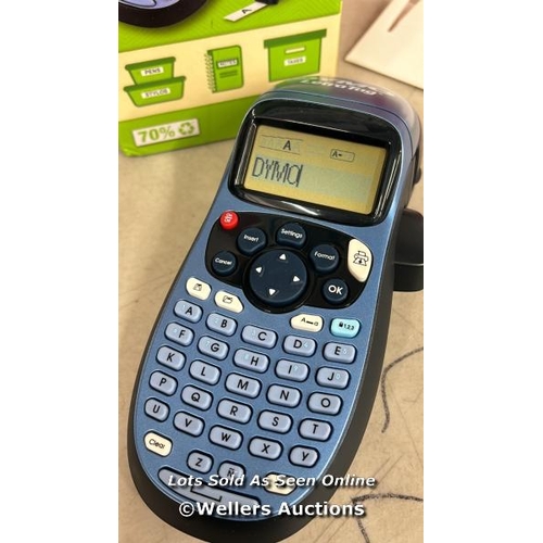 8746 - DYMO LETRATAG LT-100H HANDHELD LABEL MAKER | ABC KEYBOARD LABEL PRINTER WITH EASY-TO-USE, 13 CHARACT... 