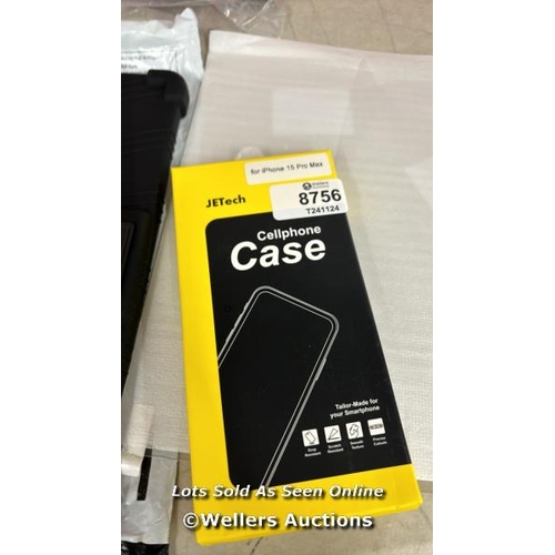 8756 - RRP VALUE: 73.00 / PHONE ACCESSORY SELCTION INCL. OTTERBOX SYMMETRY CASE SAMSUNG GALAXY S22+, SHOCKP... 