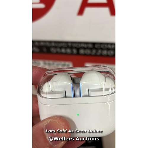 8803 - SAMSUNG GALAXY BUDS3 PRO WHITE WITH GALAXY AI, WIRELESS EARBUDS, NOISE CANCELLING, BLUETOOTH, 360 AU... 