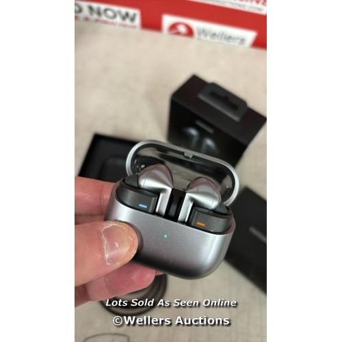 8804 - SAMSUNG GALAXY BUDS3 PRO GREY WITH GALAXY AI, WIRELESS EARBUDS, NOISE CANCELLING, BLUETOOTH, 360 AUD... 