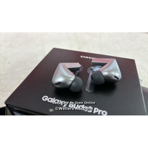 8805 - SAMSUNG GALAXY BUDS3 PRO GREY WITH GALAXY AI, WIRELESS EARBUDS, NOISE CANCELLING, BLUETOOTH, 360 AUD... 