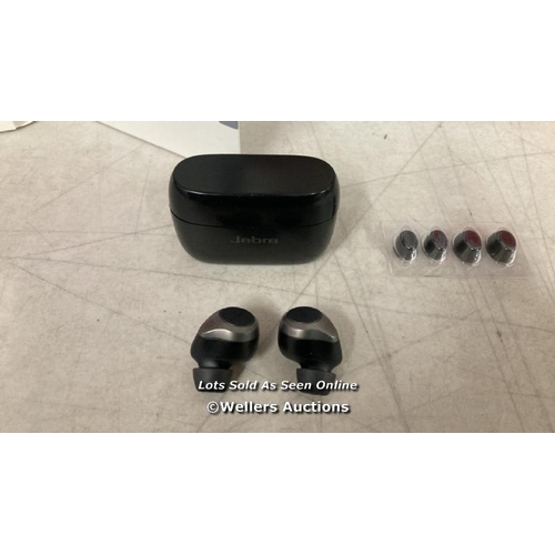 8809 - JABRA ELITE 85T TRUE WIRELESS EARBUDS ADVANCED ACTIVE NOISE CANCELLATION WITH LONG BATTERY LIFE AND ... 