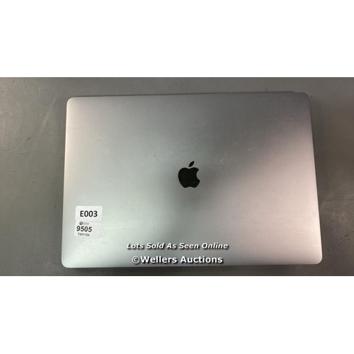 9505 - APPLE MACBOOL PRO 16