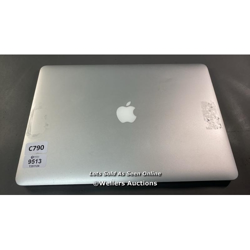 9513 - APPLE MAC BOOK PRO 15