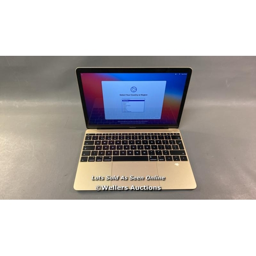 9518 - APPLE MACBOOK 12