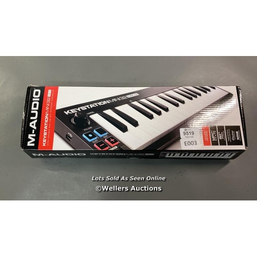 9519 - M-AUDIO KEYSTATION MINI 32 ULTRA PORTABLE MINI USB MIDI KEYBOARD CONTROLLER