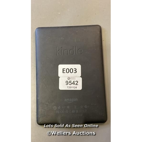 9542 - PRE OWNED AMAZON KINDLE