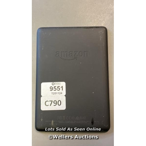 9551 - PRE OWNED AMAZON KINDLE