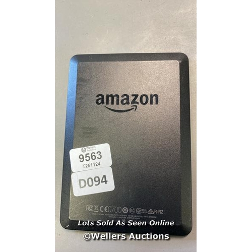 9563 - PRE OWNED AMAZON KINDLE