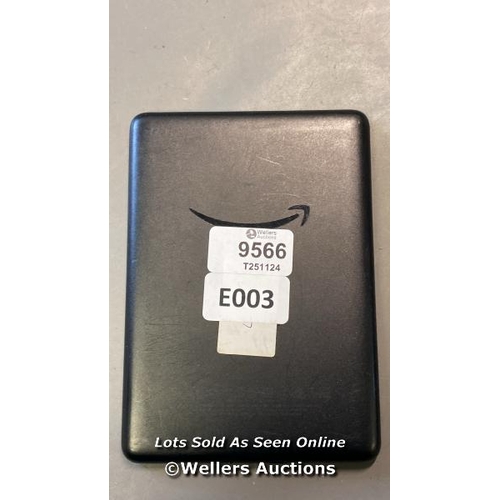 9566 - PRE OWNED AMAZON KINDLE