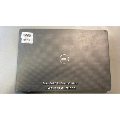 9639 - PRE OWNED LAPTOP DELL / INTEL CORE 15-8265U@ 1.6GHZ/ 16GB RAM/ 500GB HD/ WIN 10 - GREY SN: 191234597... 