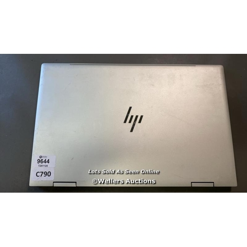 9644 - PRE OWNED HP LAPTOP/ I7-1165G7@2.8GHZ/ 16GB RAM/ 500GB HD/ WIN 11 / SN: CNDO41819P - SILVER