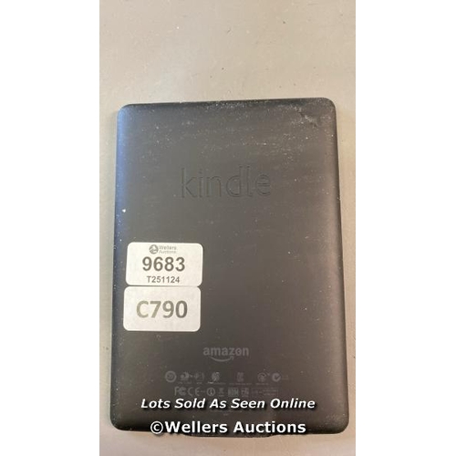 9683 - PRE OWNED AMAZON KINDLE/ MODEL EY21