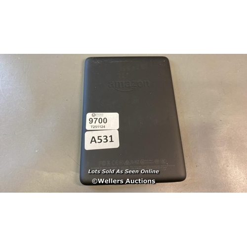 9700 - PRE OWNED AMAZON KINDLE/ PQ94WIF