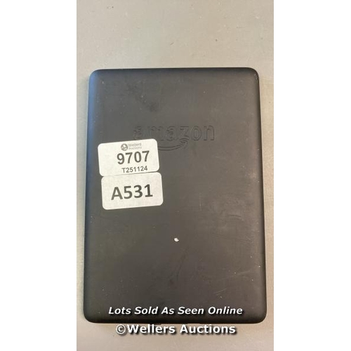 9707 - PRE OWNED AMAZON KINDLE