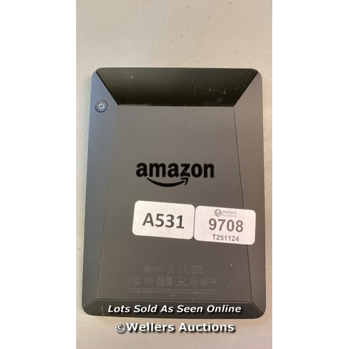 9708 - PRE OWNED AMAZON KINDLE/ MODEL NM460GZ