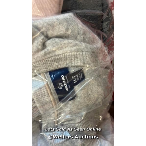 1101 - BAG OF PRE OWNED JUMPERS  / S