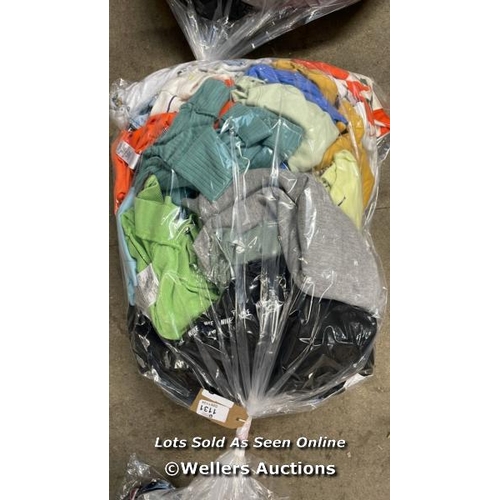 1131 - BAG OF PRE OWNED CHILDREN CLOTHES  / S