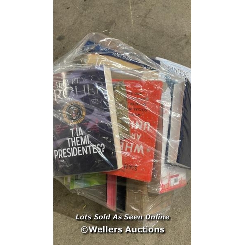 1137 - BAG OF PRE OWNED BOOKS  / S