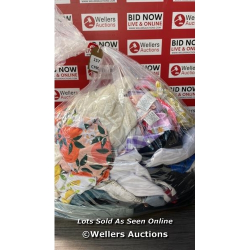 1163 - BAG OF PRE OWNED LADIES CLOTHES  / G