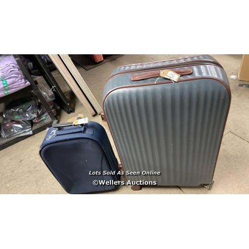 1347 - PRE OWNED LUGGAGE VICTORIA - GREY / G39