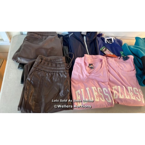 35 - SELECTION OF LADIES AND GENTS NEW AND AS FOUND MIXED CLOTHING INCL. BERGHAUS, CREW CLOTHING COMPANY,... 