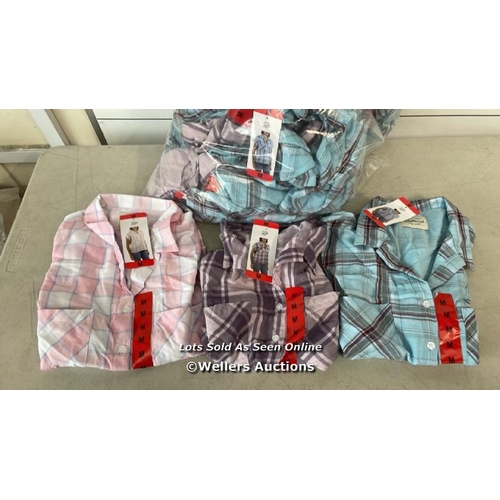 39 - 20X LADIES NEW JACHS GIRLFRIEND PLAID SHIRTS / MEDIUM / H