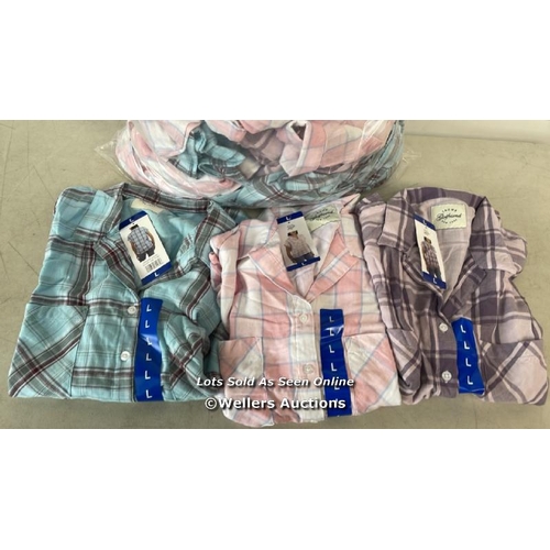 41 - 20X LADIES NEW JACHS GIRLFRIEND PLAID SHIRTS / LARGE / H