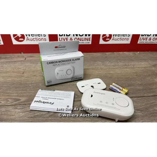 456 - FIREANGEL CARBON MONOXIDE ALARM AND DETECTOR - FA6813 10-YEAR SENSOR LIFE CO ALARM FOR HOME WITH AA ... 