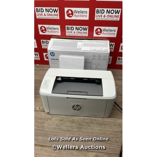 589 - HP LASERJET M110W WIRELESS BLACK & WHITE PRINTER (1 YEAR LIMITED WARRANTY) / E51