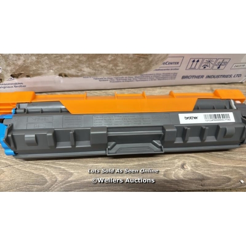 599 - BROTHER TN-241C TONER CARTRIDGE, CYAN, SINGLE PACK, STANDARD YIELD, INCLUDES 1 X TONER CARTRIDGE, BR... 